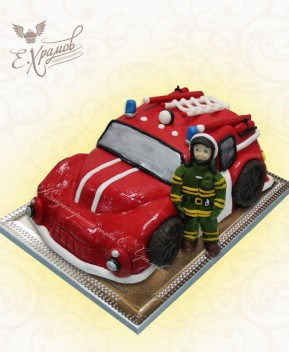 Торт Пожарнику 
