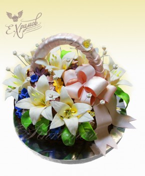 Торт Корзина цветов