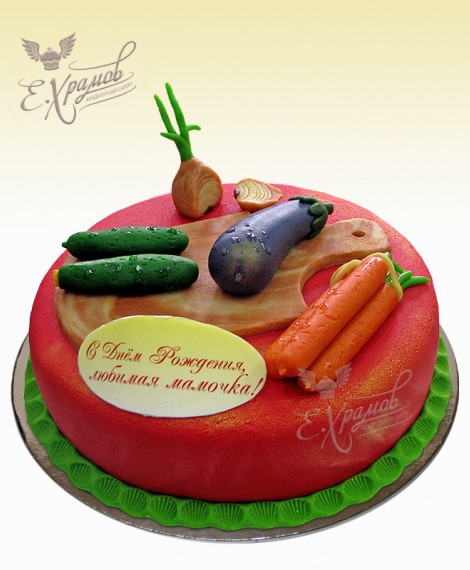 Торт Мамочкины овощи