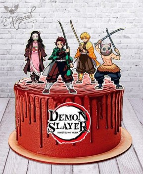 Красный торт DemoN SlayeR