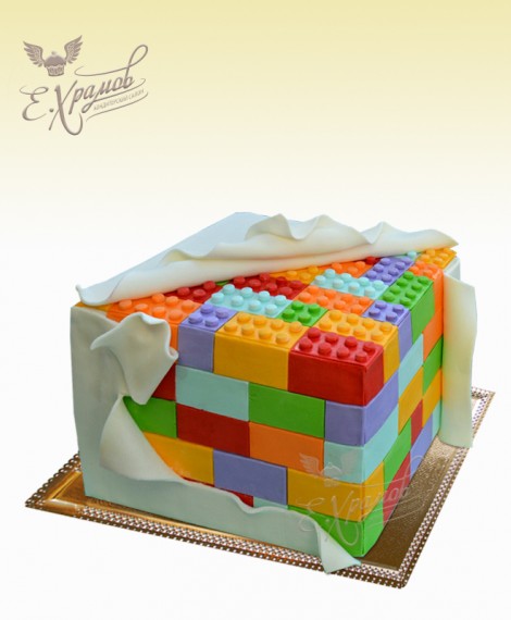 Торт Лего Куб