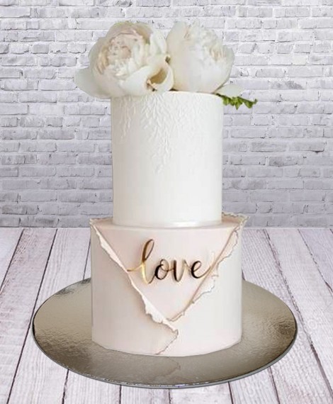 Свадебный торт LOVE