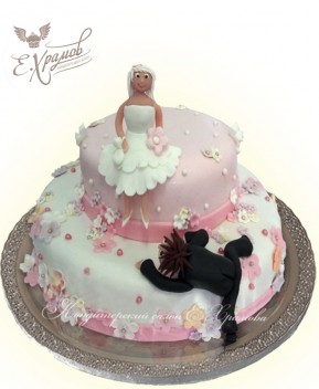 Свадебный торт За невестой