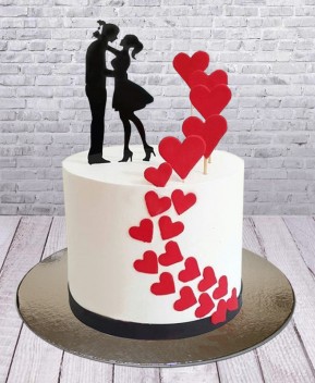 Свадебный торт Пара
