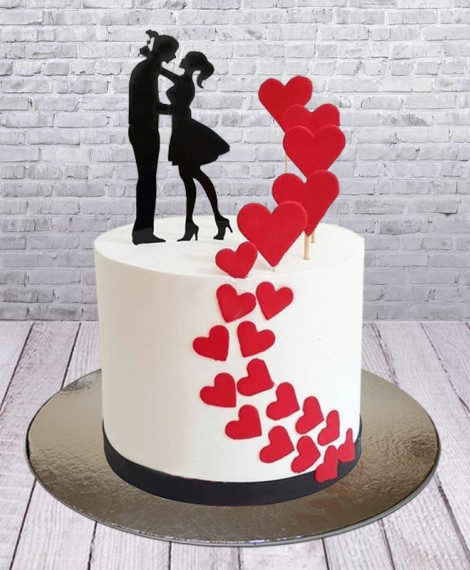 Свадебный торт Пара