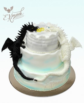 Торт Два дракона